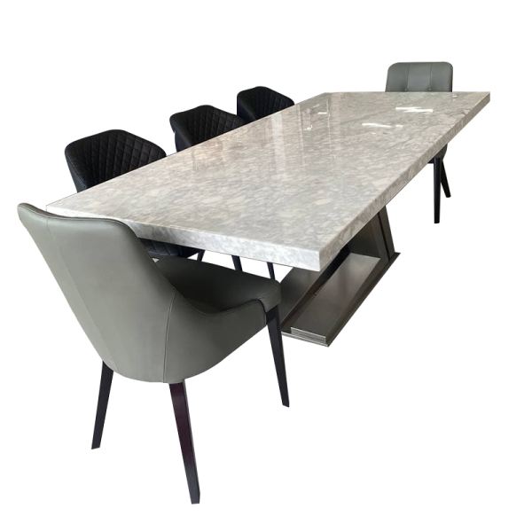 LUCERINE Simple marble Dining Table by Best Price Furniture Outlet