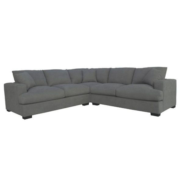 Dark Grey Best Corner Emmett Lounge in Sydney By Best Price Furniture