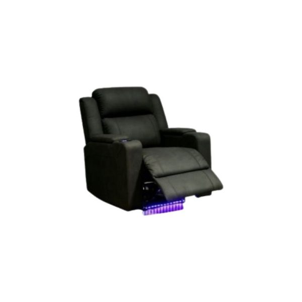 Black Ashlee Single Seater Lounge By Best Price Furniture