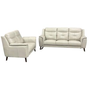 Hazel 3+2 White Lounge By Best Price Furniture