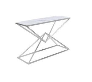 Arden Console Table Marble Glass Top By Best Price Furniture