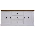 Front View of Ezri Buffet 2 Doors and 3 Drawers By Best Price Furniture