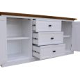 Open View of Ezri Buffet 2 Doors and 3 Drawers By Best Price Furniture