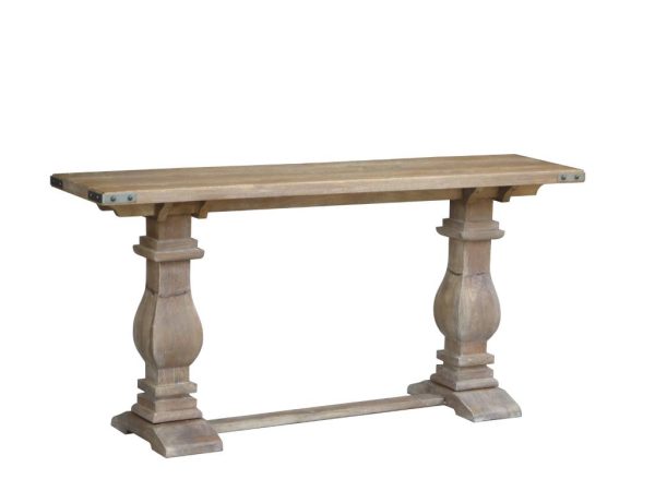 Honey Wash Kennice Console Table By Best Price Furniture